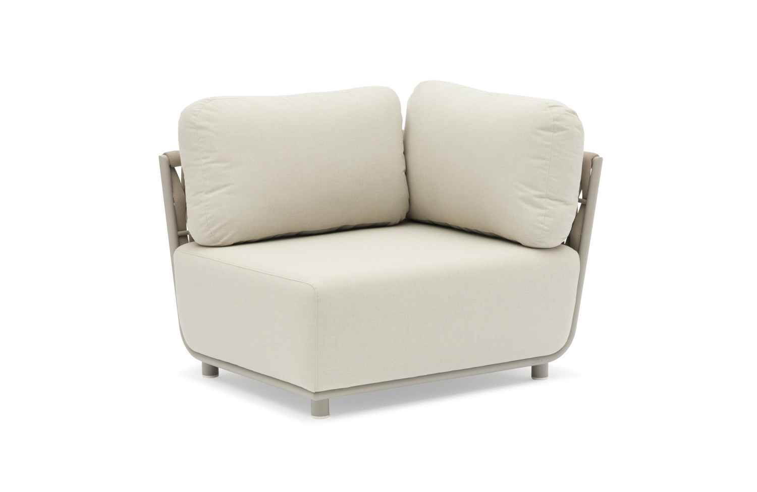 Кутовий диван (модульний) (з подушками) COUTURE HUG 91933170 / 91933100 / 91933130 / 919331140 / 91933090 / 91933150 /TAUPE