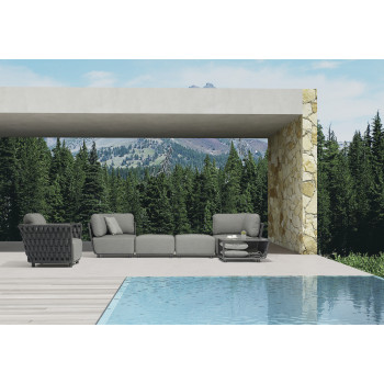 Модульний комплект для відпочинку (з подушками) COUTURE HUG 91933130 / 91933140 / 91933100 / 91933170 /91933150 / ANTHRACITE