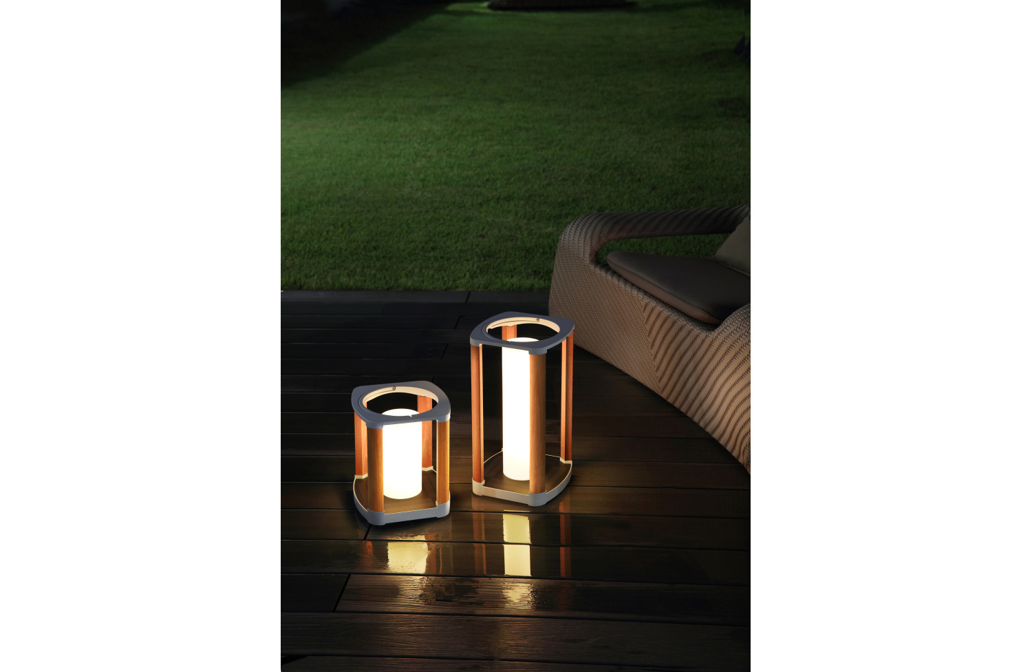 Lampa solarna duza HIGOLD AURORA 342492 / GREY