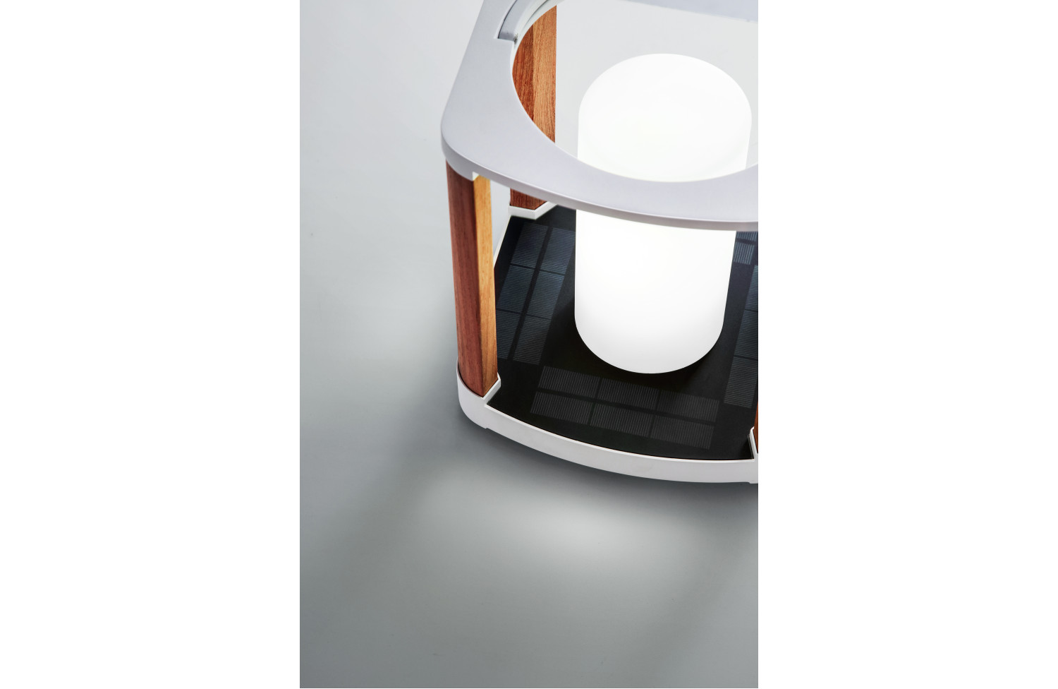 Solar lamp SMALL HIGOLD AURORA 342491 / WHITE