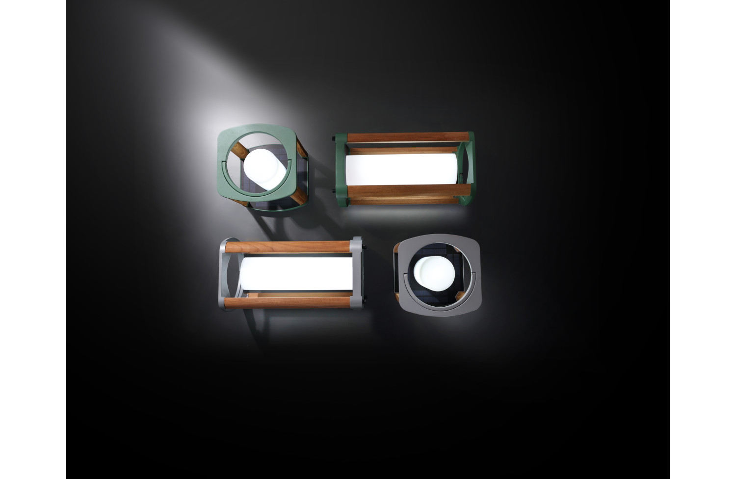 Lampa solarna duza HIGOLD AURORA 342492 / GREY