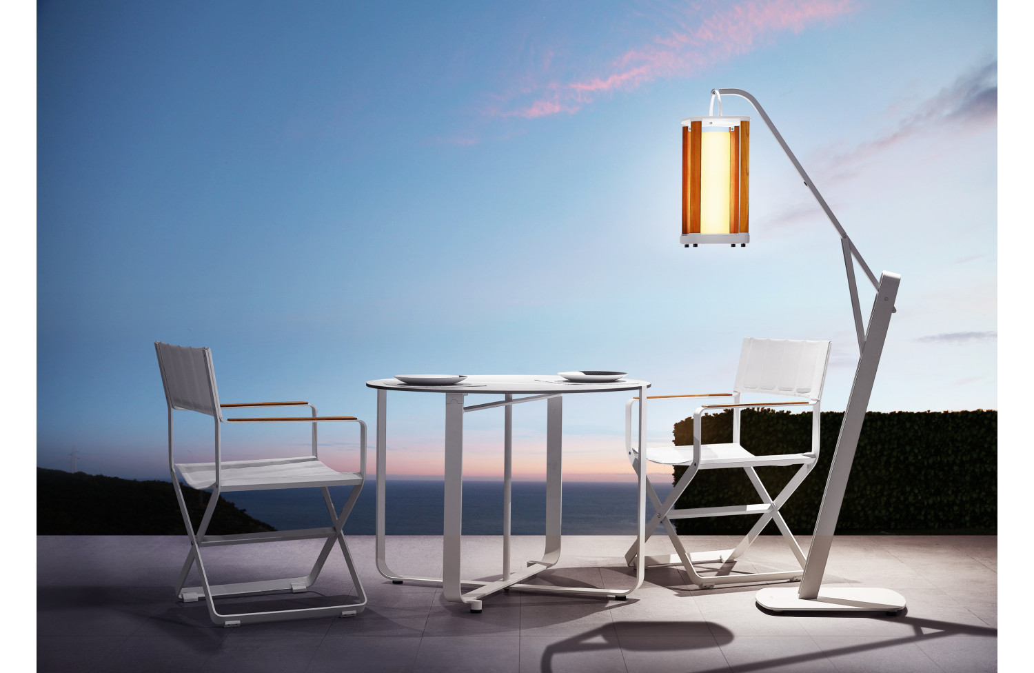 Stojak na lampę solarną HIGOLD AURORA 342495 / WHITE