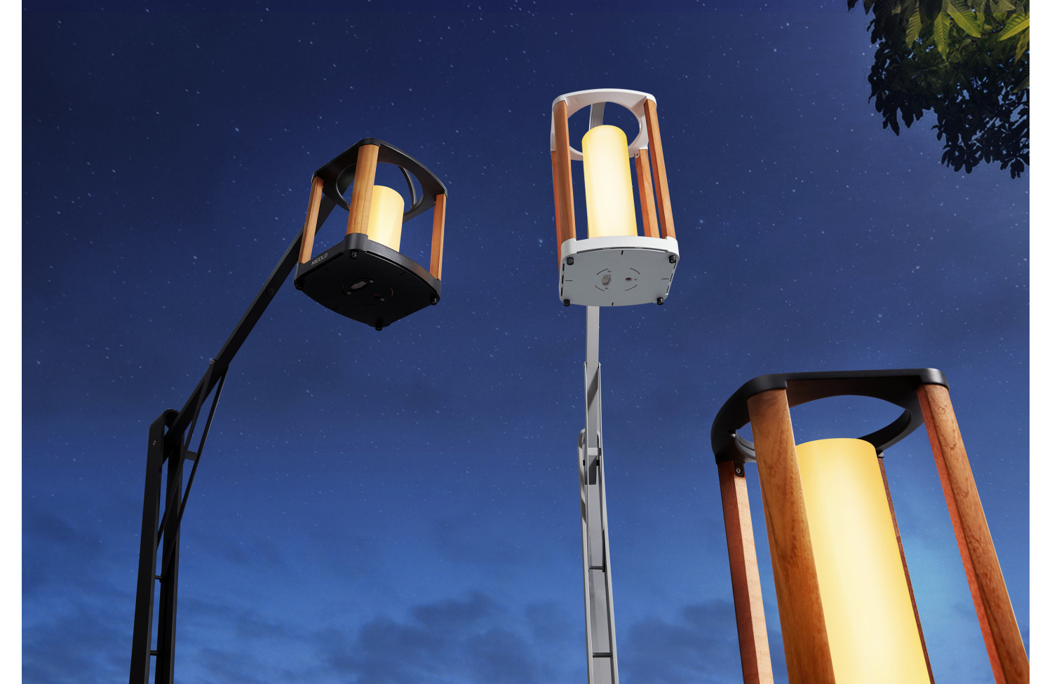 Stojak na lampę solarną HIGOLD AURORA 342495 / WHITE