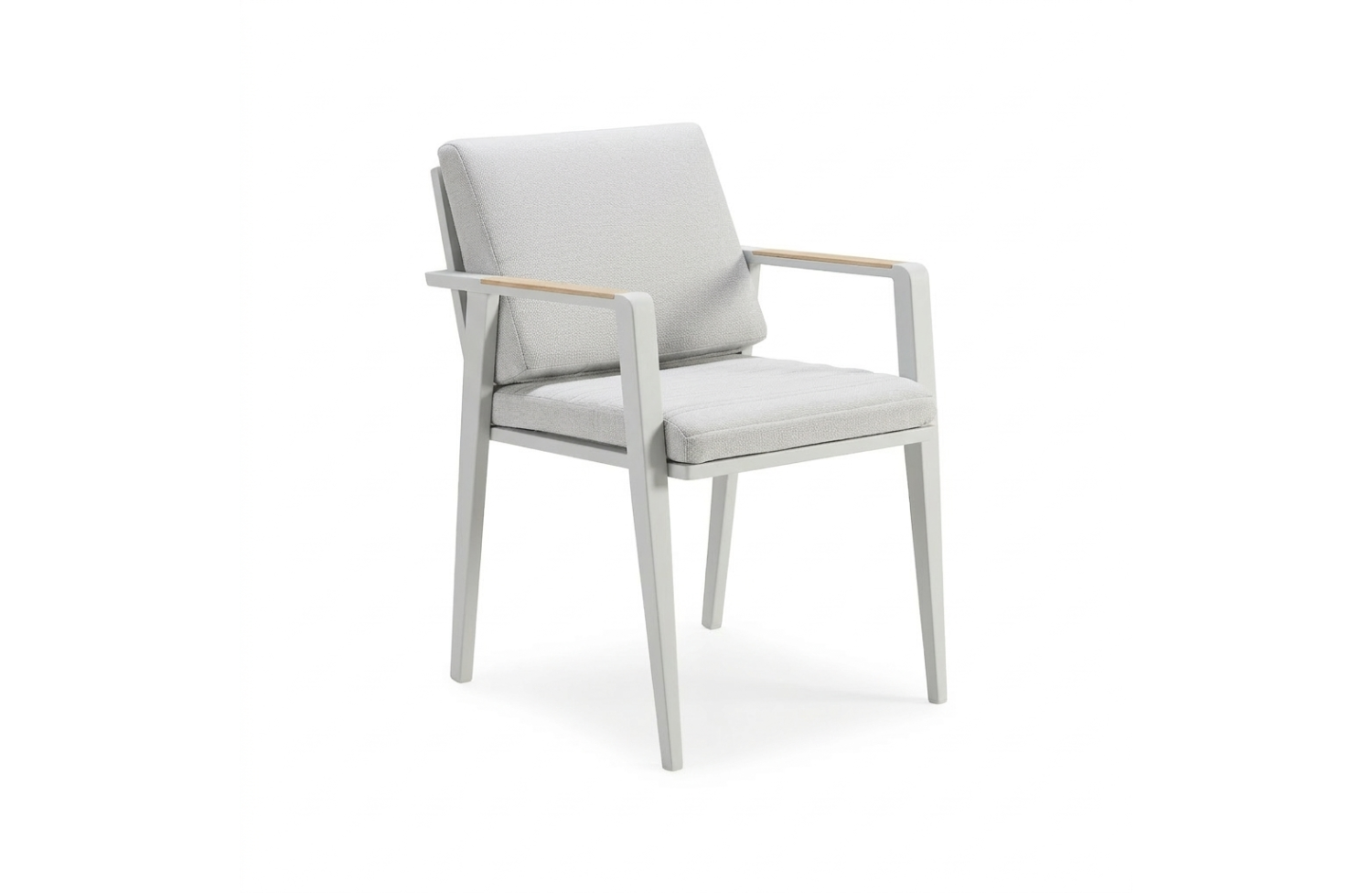 Zestaw do jadalni dla 8 osób (z poduszkami) HIGOLD EMOTI 697796 (1 szt) / 697715 (8 szt) / TAUPE