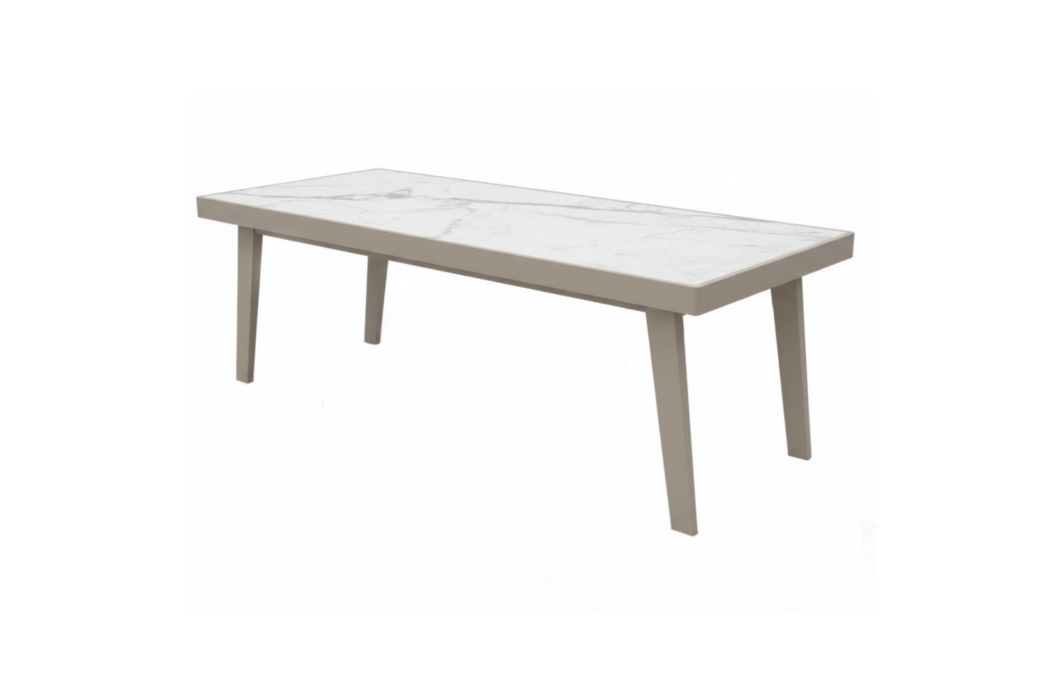 Zestaw do jadalni dla 8 osób (z poduszkami) HIGOLD EMOTI 697796 (1 szt) / 697715 (8 szt) / TAUPE