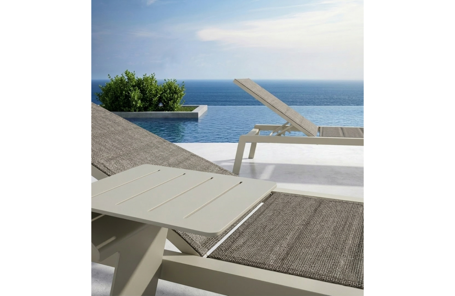 Шезлонг (без подушки) HIGOLD EMOTI 69775052 / TAUPE