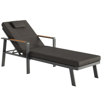 Szezlong (z poduszkami) HIGOLD NOFI 680151 / BLACK