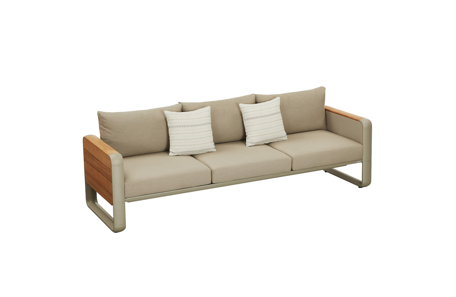 Lounge set (with cushions) HIGOLD NOTTINGHAM 207720 (20772001 (2 pcs) / 20772201 (1 pc) / 20774001 (1 pc) / TAUPE