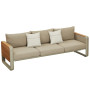 Lounge set (with cushions) HIGOLD NOTTINGHAM 207720 (20772001 (2 pcs) / 20772201 (1 pc) / 20774001 (1 pc) / TAUPE
