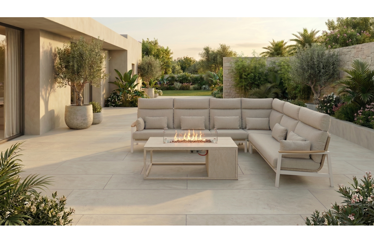 Coner set (with cushison) SUNART REYNE SUN 72T SUN 73T SUN 74T SUN 75T / TAUPE