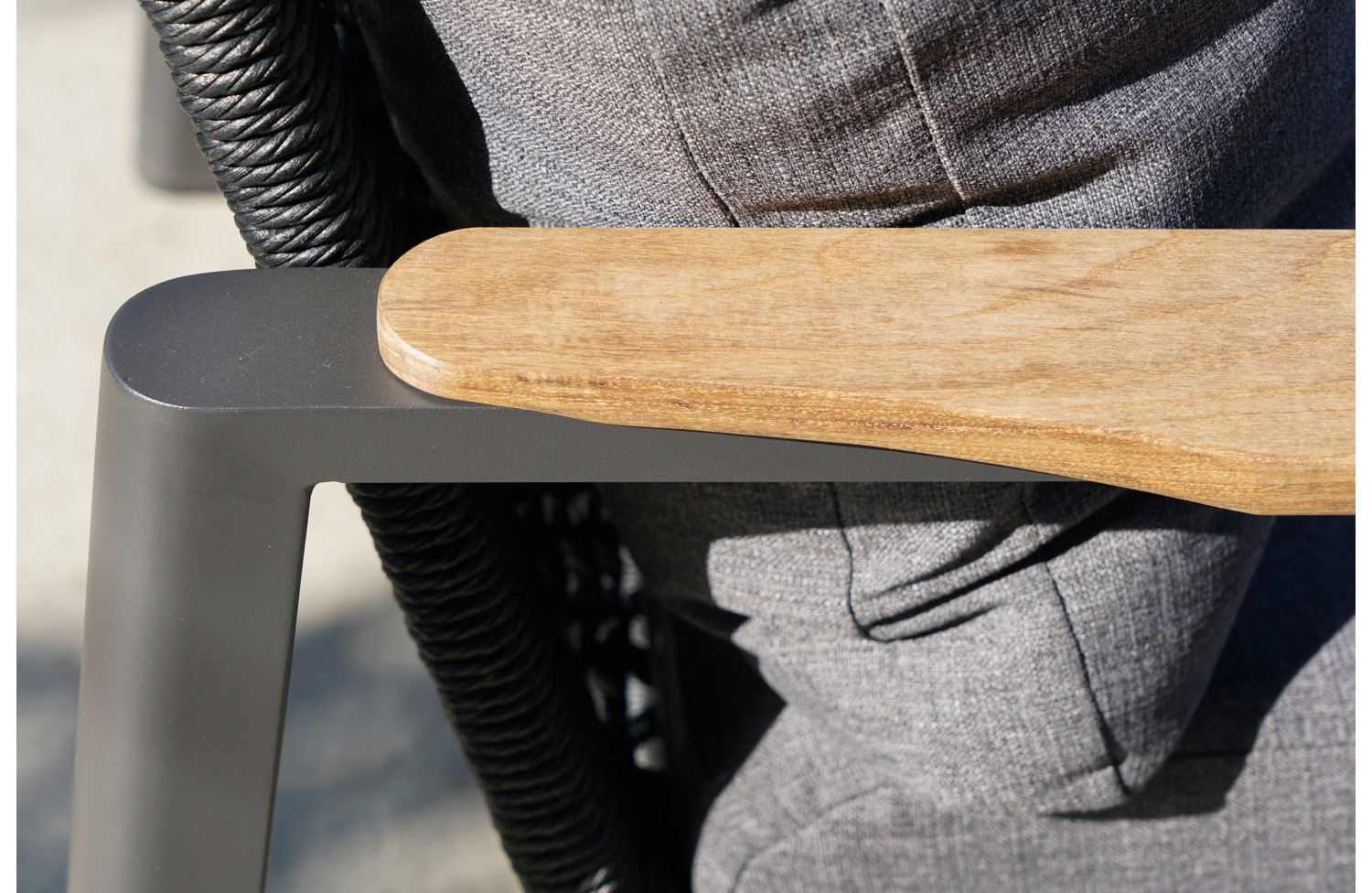 Sofa 3-osobowa (z poduszkami) SUNART REYNE SUN 71G / ANTHRACITE