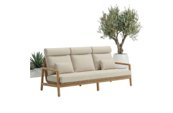 Диван 3-місний (з подушками) SUNART REYNE SUN 71N / NATURAL