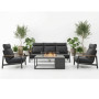 Lounge set (with cushions) SUNART REYNE SUN 71G SUN 70G / ANTHRACITE