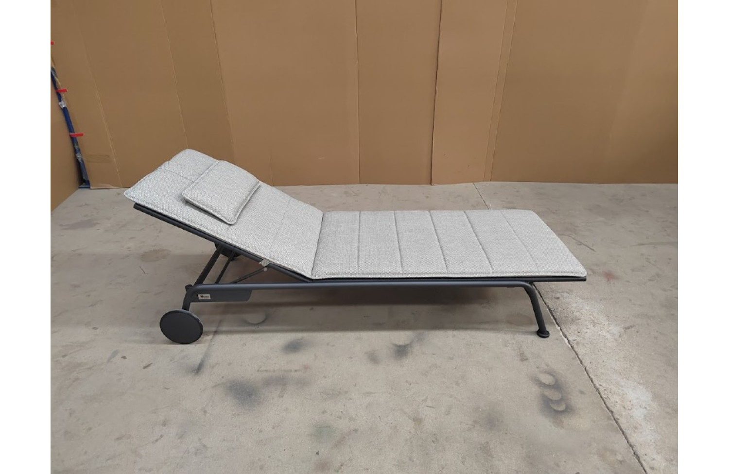 Sunlounger (with cushion) LAGOM SUNSET Lm 07G / ANTHRACITE