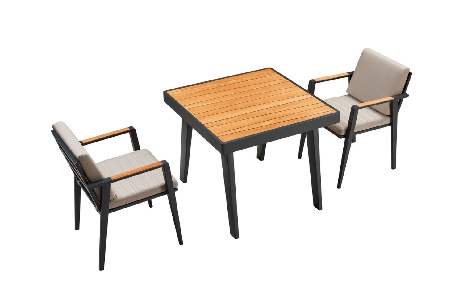 Dining armchair (with cushions) HIGOLD EMOTI 697715 / ANTHRACITE