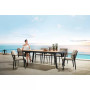Dining table 160 (teak) HIGOLD EMOTI 697772 / ANTHRACITE
