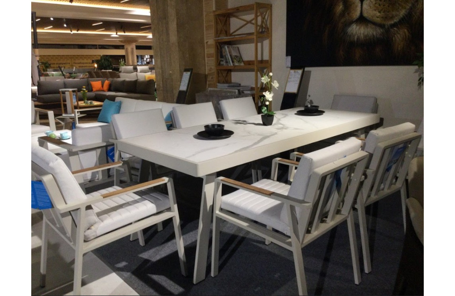 Dining Armchair (with cushions) HIGOLD EMOTI 697715 / TAUPE