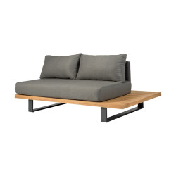 Sofa 2 os. z lewym stolikiem Tierra Outdoor BORA BORA Teak