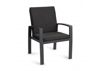 Krzesło do jadalni Tierra Outdoor Valencia Black