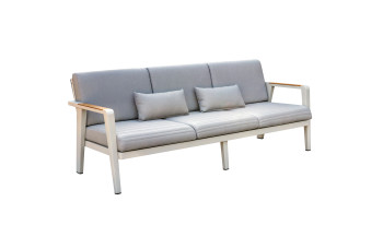 Диван 3-місний (з подушками) HIGOLD EMOTI 697742 / TAUPE