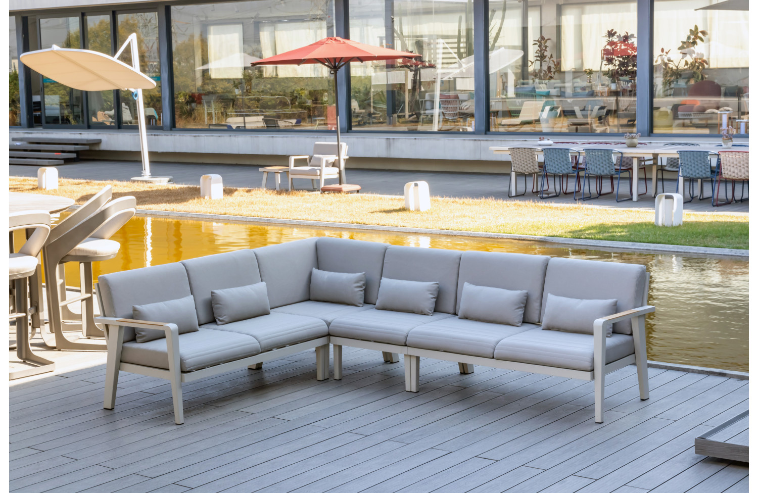 Центральна частина (з подушками) HIGOLD EMOTI 697708 / TAUPE