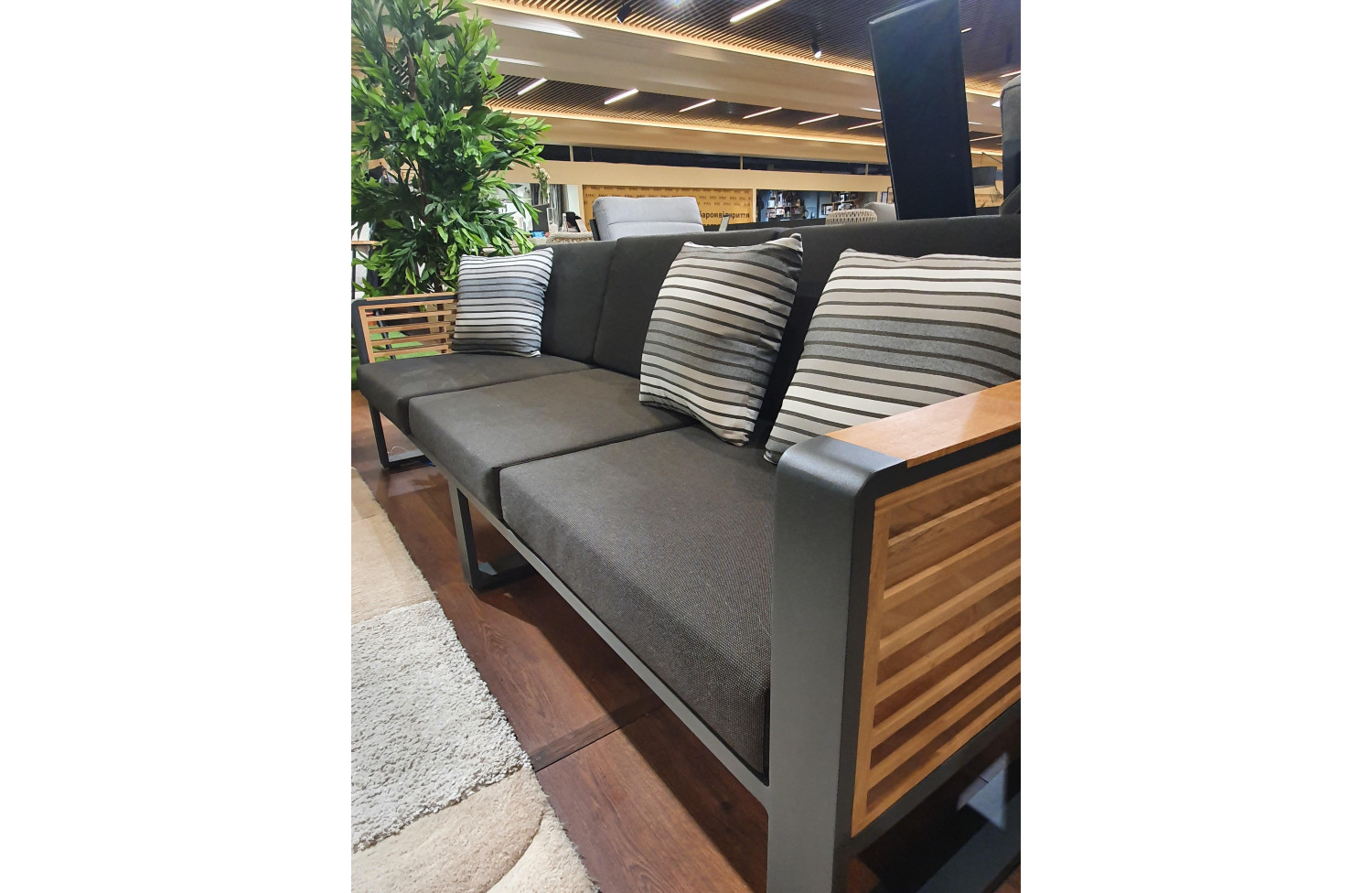 Кутовий комплект (з подушками) HIGOLD NEW YORK 2040610 / BLACK