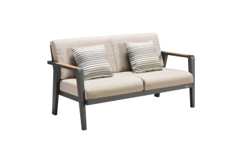 Sofa 2-osobowa (z poduszkami) HIGOLD EMOTI 697732 / ANTHRACYTE