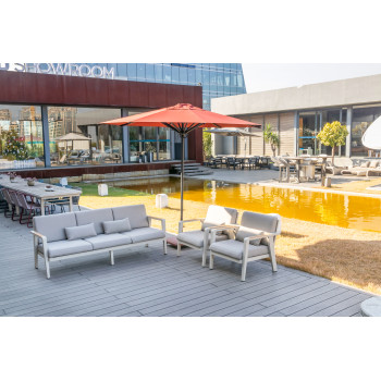 Sofa 3-osobowa (z poduszkami) HIGOLD EMOTI 697742 / TAUPE