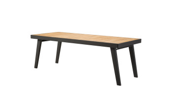 Stół do jadalni 160 (teak) HIGOLD EMOTI 697772 / ANTRACYTE