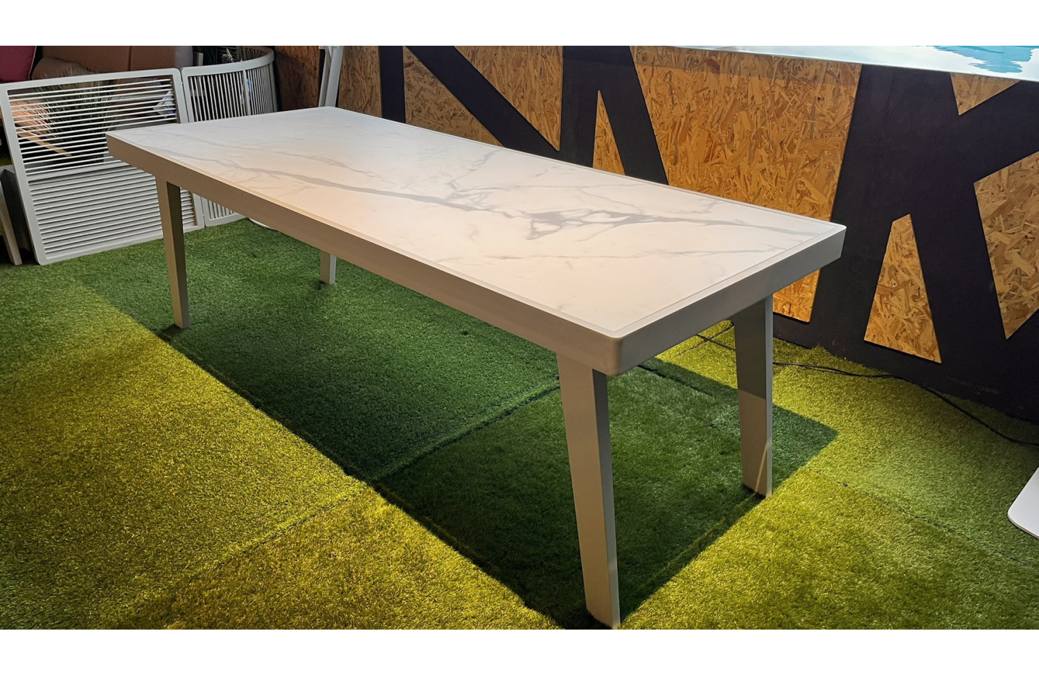 Stół do jadalni 220 (keramika) HIGOLD EMOTI 697796 / TAUPE