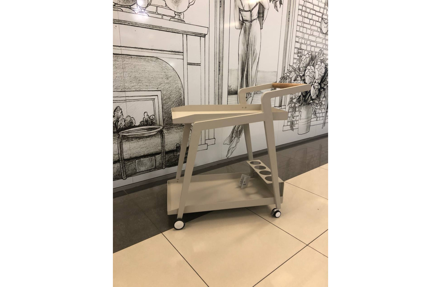 Stół do serwowania HIGOLD EMOTI 697794 / TAUPE