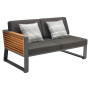 Sofa 2-osobowa LEWA (z poduszkam)i HIGOLD NEW YORK 204027 / 20402427/ BLACK