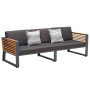 Sofa 3-osobowa (z poduszkami) HIGOLD NEW YORK 204044 / 20402244 / BLACK