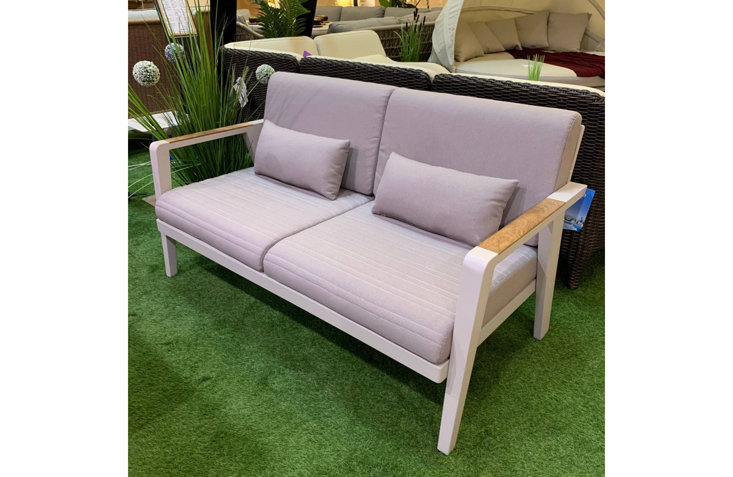 2=Seater Sofa (with cushions) HIGOLD EMOTI 697732 / TAUPE