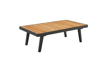 Coffee table 120 (teak) HIGOLD EMOTI 697782 / ANTHRACITE