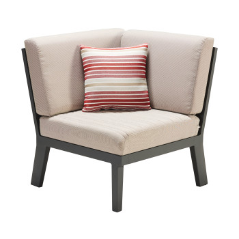 Corner Piece (with cushion) HIGOLD EMOTI 697728 / ANTHRACITE