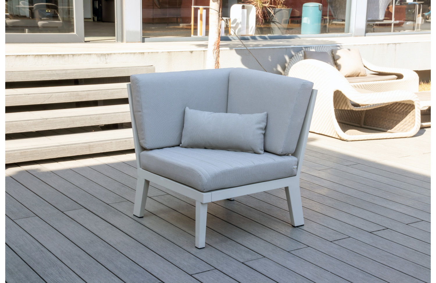 Corner part (with cushions) HIGOLD EMOTI 697728 / TAUPE