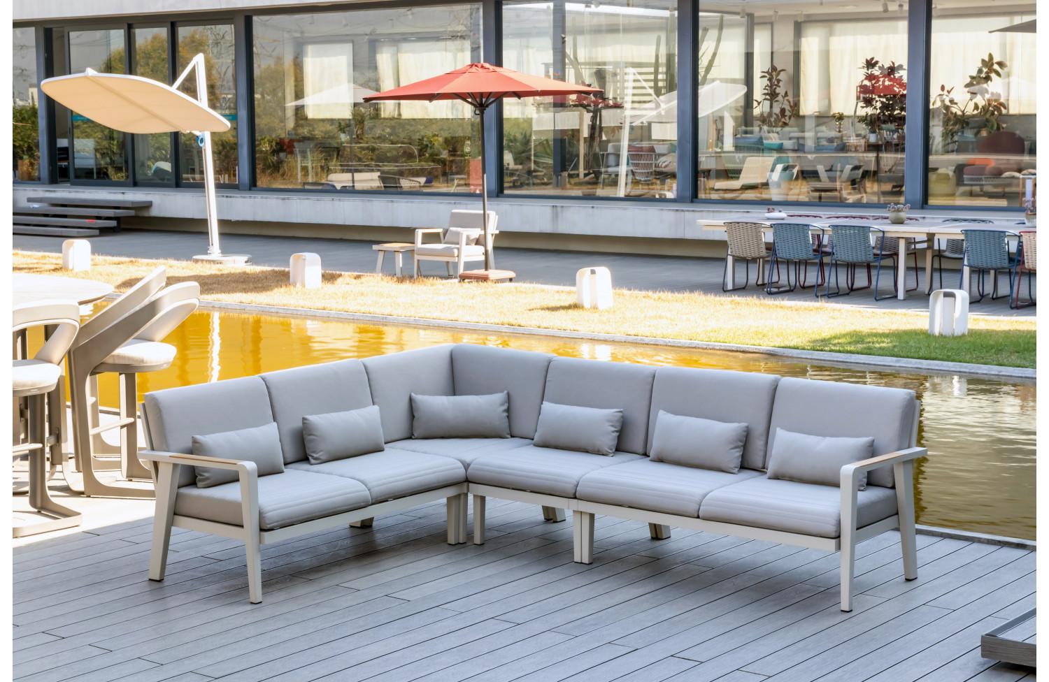 Middle Part (with cushions) HIGOLD EMOTI 697708 / TAUPE