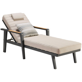 Sunlonger (with cushions) HIGOLD EMOTI 697751 / ANTHRACITE