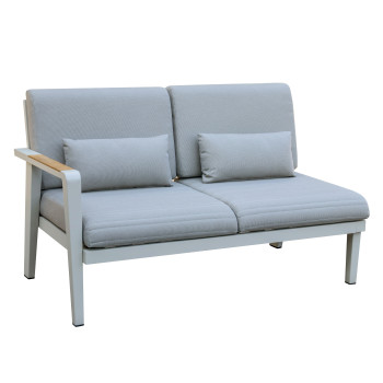 2-Seater Sofa LEFT (with cushions) HIGOLD EMOTI 697727 / TAUPE