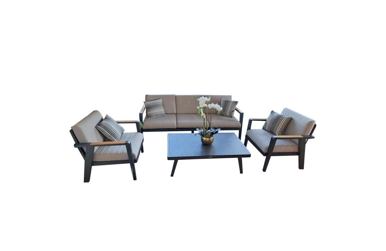 Coffee table 120 (ceramic glass) HIGOLD EMOTI 697786 / ANTHRACITE