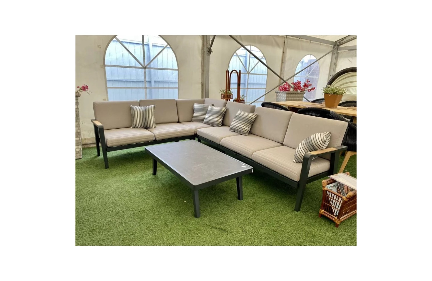 Coffee table 120 (ceramic glass) HIGOLD EMOTI 697786 / ANTHRACITE