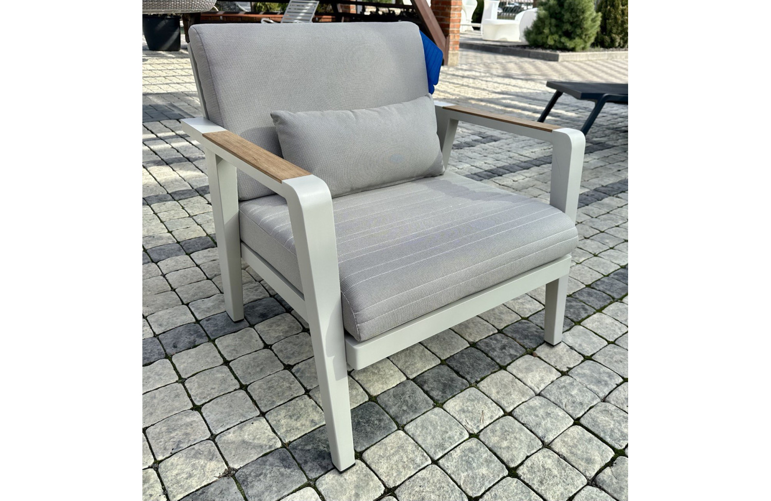 Lounge Armchair (with cushions) HIGOLD EMOTI 697722 / TAUPE