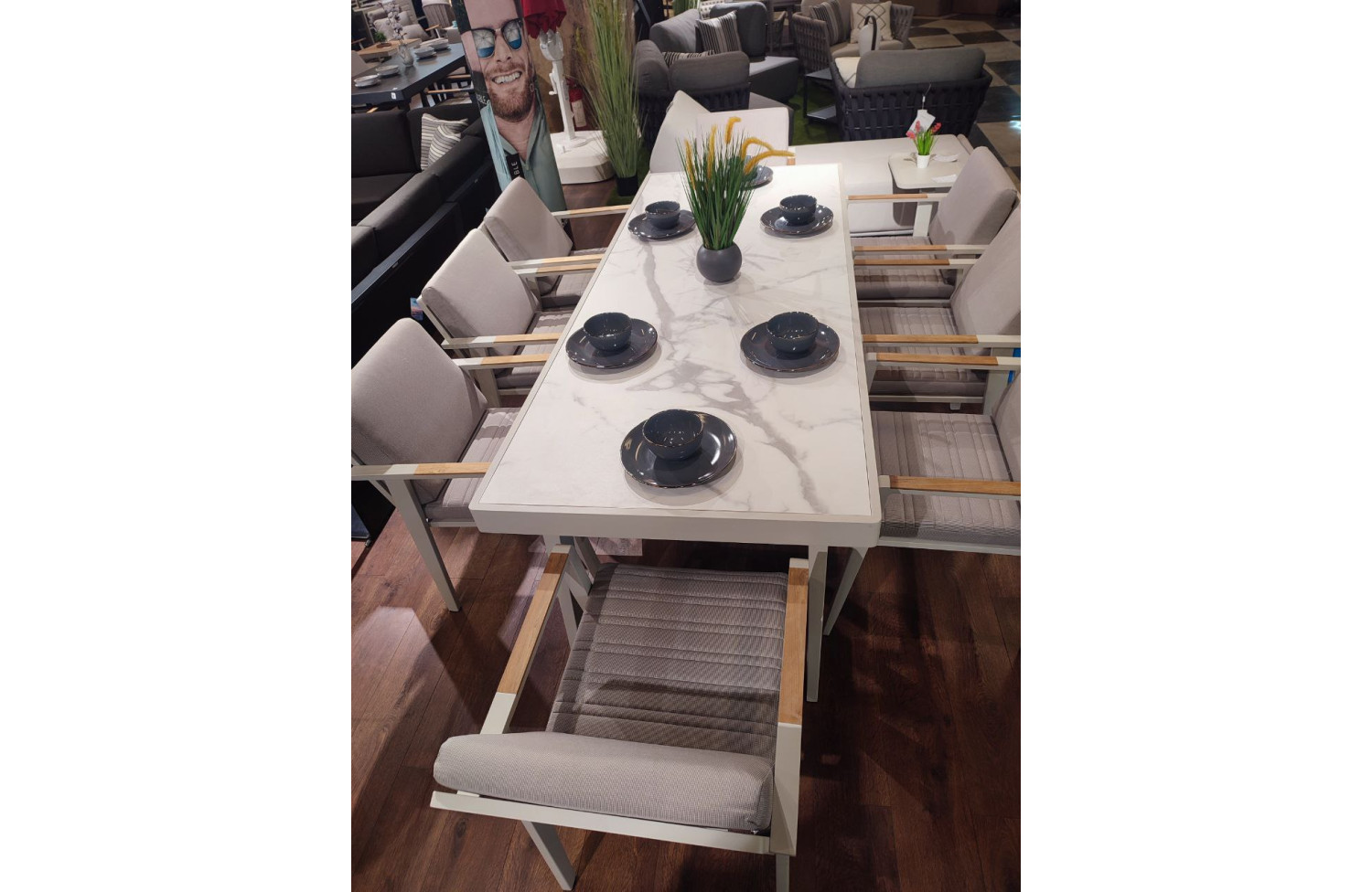 Dining Table 220 (ceramics) HIGOLD EMOTI 697796 / TAUPE