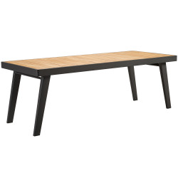 Dining table 220 (teak) HIGOLD EMOTI 697778 / ANTHRACITE