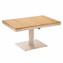 Coffee Table (adjustable) 110 (teak) HIGOLD EMOTI 2.0 684187 / TAUPE
