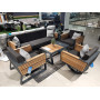 Corner set (with pillows) HIGOLD NEW YORK 2040610 / BLACK