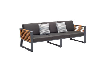 3-Seater sofa (with cushions) HIGOLD NEW YORK 204044 / 20402244 / BLACK