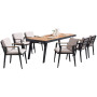 Dining set 160 ( with cushions) HIGOLD EMOTI 697790 / ANTHRACITE