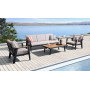 Lounge set (with cushions) HIGOLD EMOTI 697720 / ANTHRACITE